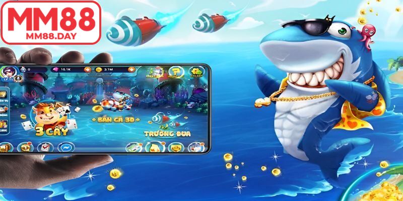 Nổ Cá Đến Rồi - Game bắn cá MM88 xuất hiện boss lớn dày đặc
