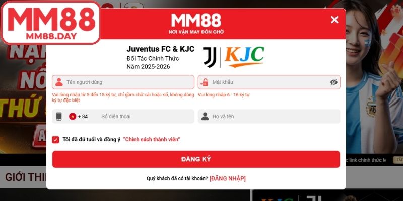 Hướng dẫn chi tiết cách đăng ký MM88 an toàn nhất